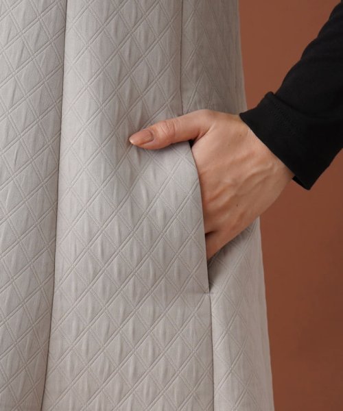 ダイヤ柄ジャンパースカート【my perfect wardrobe】 