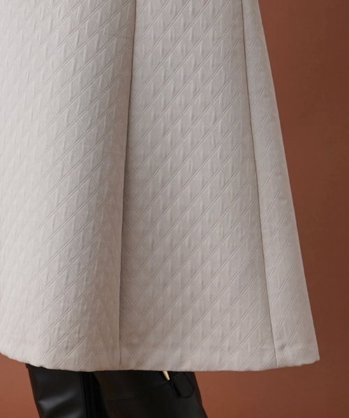 ダイヤ柄ジャンパースカート【my perfect wardrobe】 