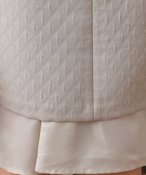 ダイヤ柄ジャンパースカート【my perfect wardrobe】 