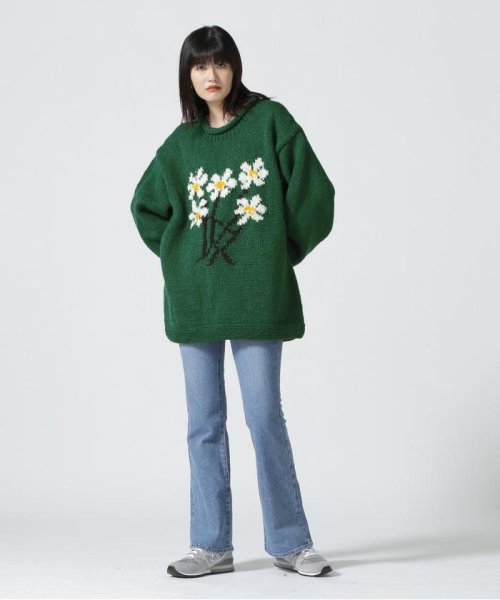 B'2nd(ビーセカンド)/MacMahon Knitting Mills / Roll Neck Knit－5 Flower/img20