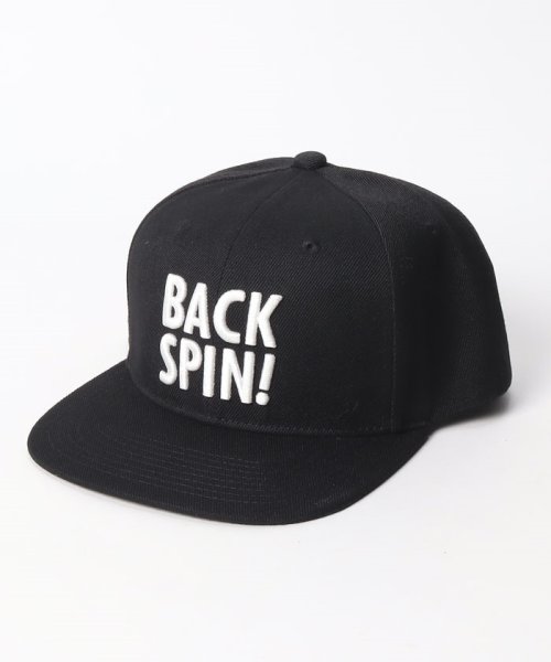 BACK SPIN! (バックスピン)/BACKSPIN! FLAT BRIM CAP /img01