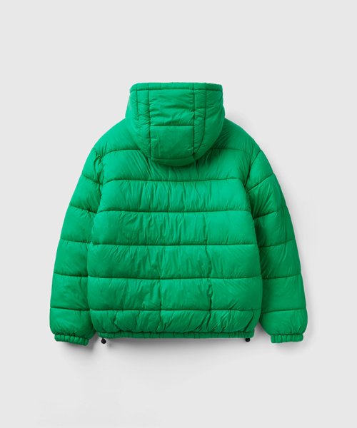 BENETTON (mens)(ベネトン（メンズ）)/フード付きカットループロゴモチーフ中綿ジャケット/img18