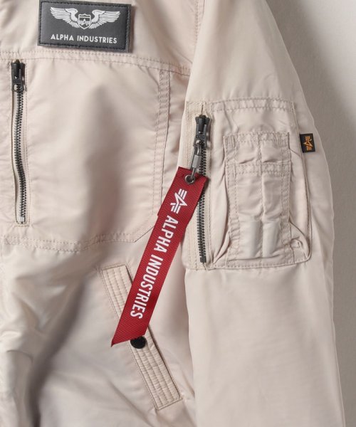 【ALPHA/アルファ】THERMOLITE HOODED RIB JACKET/フーデッドリブジャケット TA1672 ミリタリーブルゾン アウター ALPHA/アルファ HOODED RIB