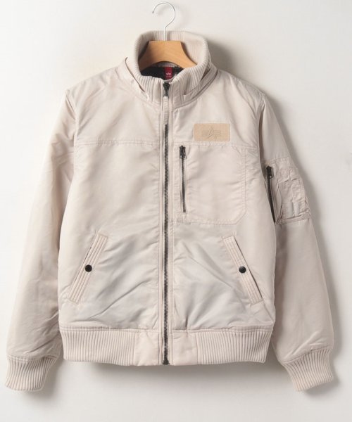 【ALPHA/アルファ】THERMOLITE HOODED RIB JACKET/フーデッドリブジャケット TA1672 ミリタリーブルゾン アウター ALPHA/アルファ HOODED RIB