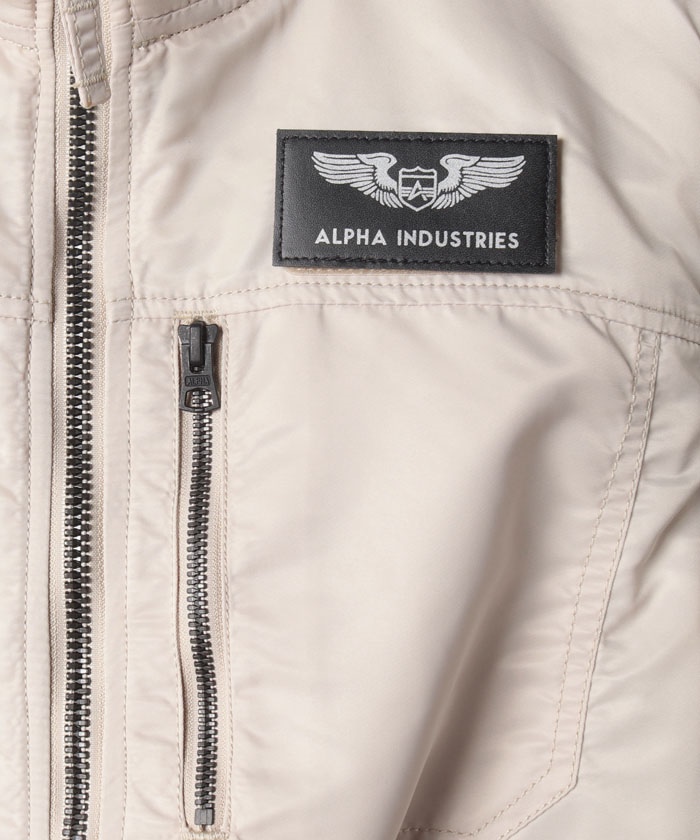 ALPHA/アルファ】THERMOLITE HOODED RIB JACKET/フーデッドリブ