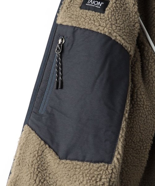 【WEB限定】＜TAION＞マウンテン リバーシブル ダウン ボア ジャケット ダウンジャケット アウター ダウン・中綿 QG1267782217(9653円)