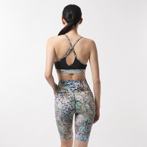 Reebok(Reebok)/ラックス ストラッピー スポーツ ブラ アニマル プリント / LUX STRAPPY SPORTS BRA ANIMAL PRINT /img02