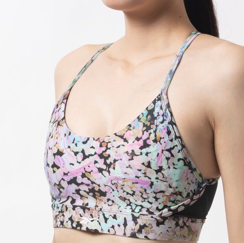 Reebok(Reebok)/ラックス ストラッピー スポーツ ブラ アニマル プリント / LUX STRAPPY SPORTS BRA ANIMAL PRINT /img03