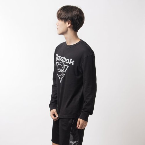 Reebok(Reebok)/バスケットボール シーズナル ロングスリーブ Tシャツ / BB SEASONAL LS TEE /img01