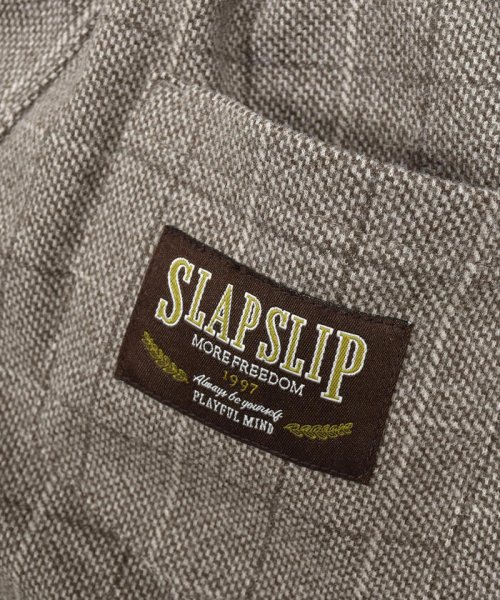 SLAP SLIP(スラップスリップ)/チェック柄コールテンサイドラインパンツ(80~130cm)/img13