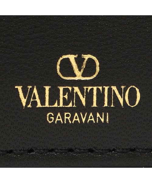 Valentino Garavani(ヴァレンティノ ガラヴァーニ)/ヴァレンティノ フラグメントケース カードケース ローマンスタッズ コインケース ブラック レディース VALENTINO GARAVANI 3W2P0Y06B/img07