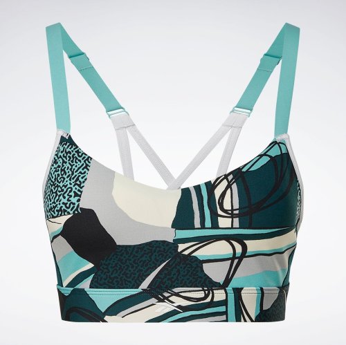 Reebok(Reebok)/ラックス パフォーム グラフィック ストラッピー ブラ / Lux Perform Graphic Strappy Bra/img03