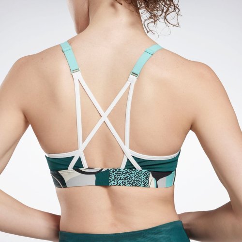 Reebok(Reebok)/ラックス パフォーム グラフィック ストラッピー ブラ / Lux Perform Graphic Strappy Bra/img05