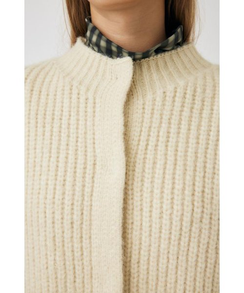 moussy(マウジー)/TUCK SLEEVE KNIT カーディガン/img04