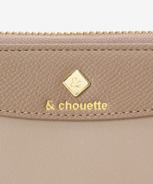 & chouette(アンドシュエット)/バイカラーラメ　コインスルー長財布/img19