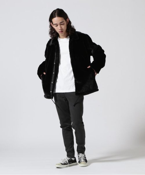 B'2nd(ビーセカンド)/LUSOR（ルーソル）ECO FUR COACH JKT エコファーコーチジャケット/img02