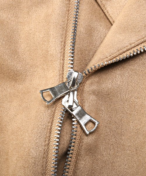 フェイクスエードライダースブルゾン/ライダースジャケット メンズ フェイクスエード ブルゾン U1508105062(11440円)