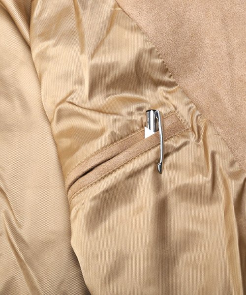 フェイクスエードライダースブルゾン/ライダースジャケット メンズ フェイクスエード ブルゾン U1508105062(11440円)