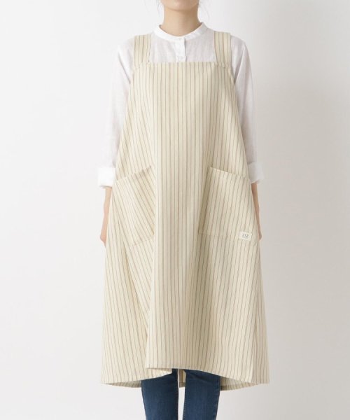 ２１２ＫＩＴＣＨＥＮ　ＳＴＯＲＥ(212キッチンストア)/Simple Stripe フルエプロン BE  ＜212Kオリジナル＞/img01