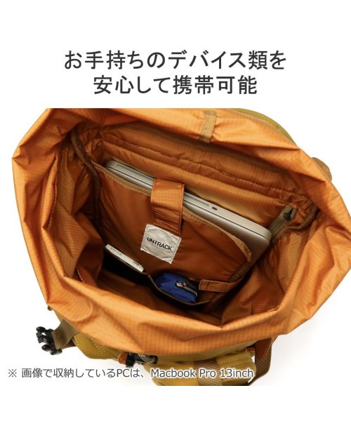アントラック リュック リュックサック バックパック 大容量 シンプル 黒 UNTRACK A4 PC 撥水 CITY/VT Back－Pack 60028 