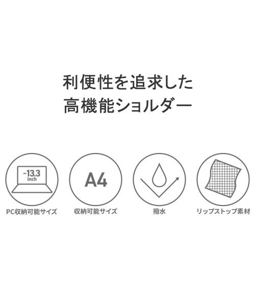 アントラック ショルダーバッグ ブランド 大きめ A4 UNTRACK メッセンジャーバッグ 大容量 ノートパソコン 13.3inch 60042 