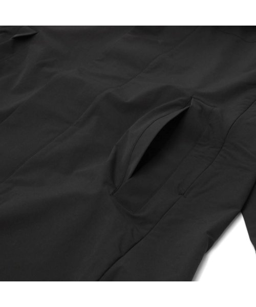 アントラック コート アウター ジャケット ロングコート 秋 冬 UNTRACK 上着 黒 大きいサイズ 撥水 ストレッチ性 薄手 防寒 60071 ×1└ 内蔵　ポケット