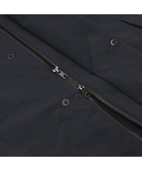 アントラック コート アウター ジャケット ロングコート 秋 冬 UNTRACK 上着 黒 大きいサイズ 撥水 ストレッチ性 薄手 防寒 60071 ×1└ 内蔵　ポケット