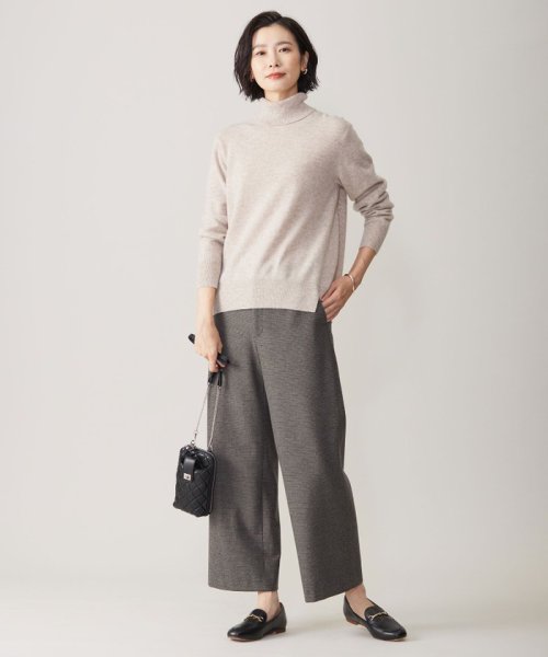 J.PRESS LADIES(J．プレス　レディス)/【洗える】CASHMERE BLEND タートルネック ニット/img08