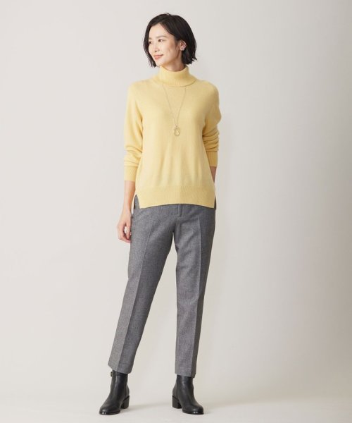 J.PRESS LADIES(J．プレス　レディス)/【洗える】CASHMERE BLEND タートルネック ニット/img12