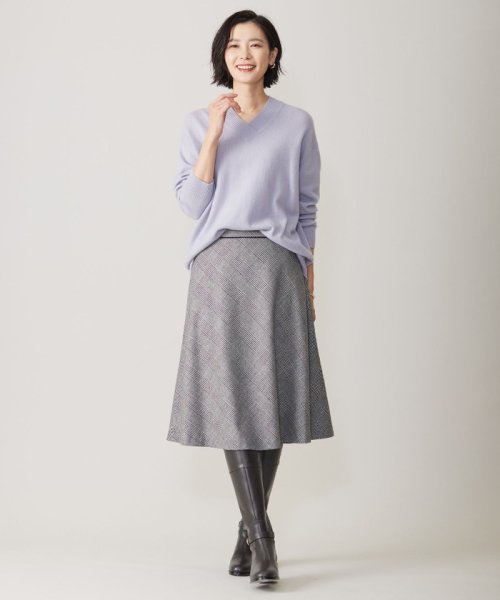 J.PRESS LADIES(J．プレス　レディス)/【洗える】CASHMERE BLEND Vネック ニット/img15