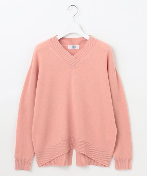 J.PRESS LADIES(J．プレス　レディス)/【洗える】CASHMERE BLEND Vネック ニット/img18