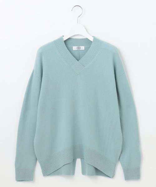 J.PRESS LADIES(J．プレス　レディス)/【洗える】CASHMERE BLEND Vネック ニット/img22