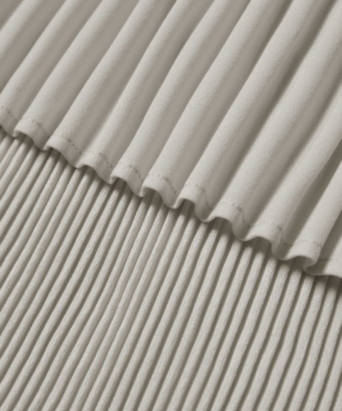 プリーツティアードスカート 