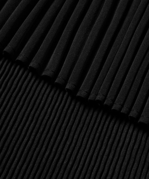 プリーツティアードスカート 