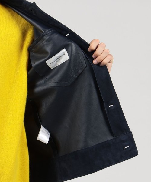 ゴートスエード Gジャン 