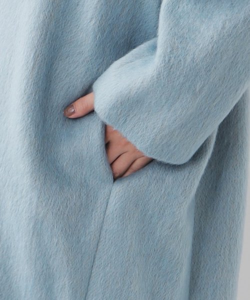 【Liyoca】ヘリンボンシャギー コート 【Liyoca】ヘリンボンシャギー コート U1942965408(14850円)