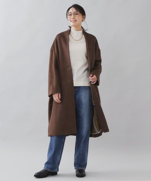 【Liyoca】ヘリンボンシャギー コート 【Liyoca】ヘリンボンシャギー コート U1942965408(14850円)