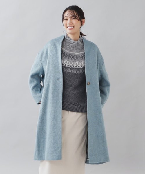 【Liyoca】ヘリンボンシャギー コート 【Liyoca】ヘリンボンシャギー コート U1942965408(14850円)