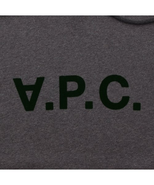 A.P.C.(アーペーセー)/アーペーセー パーカー・フーディー ミロ ロゴ グレー レディース APC H27833 COFDX PLA/img06