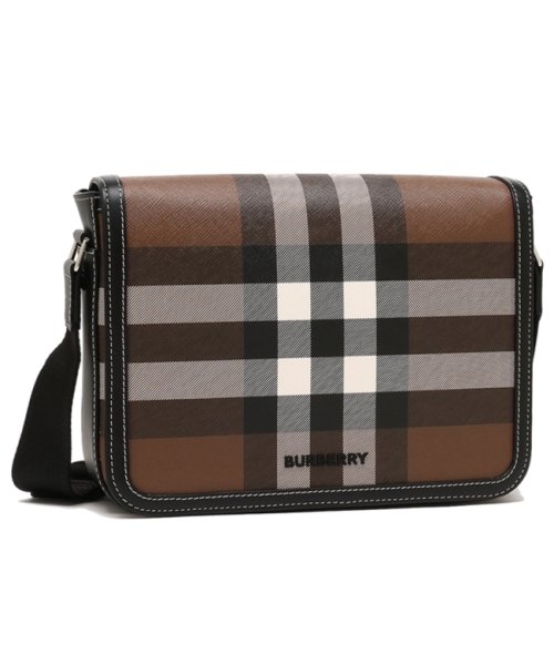 BURBERRY(バーバリー)/バーバリー ショルダーバッグ アルフレッド メッセンジャーバッグ ブラウン メンズ BURBERRY 8069792 A8900 ALFRED DARK BIR/img01