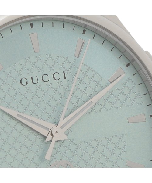 GUCCI(グッチ)/グッチ 時計 Gタイムレス クォーツ ブルー メンズ GUCCI YA126372/img08