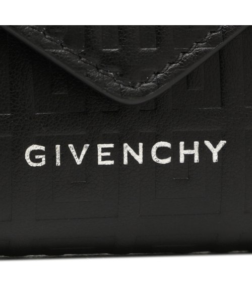 GIVENCHY(ジバンシィ)/ジバンシィ 三つ折り財布 Gカット 4G ブラック レディース GIVENCHY BB60K7B1J4 001 G CUT BLACK/img06