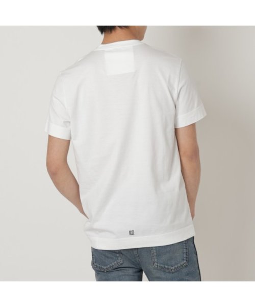 GIVENCHY(ジバンシィ)/ジバンシィ Tシャツ カットソー ブランドロゴ アーキタイプ オーバーサイズTシャツ 4G ロゴ ホワイト メンズ GIVENCHY BM716N3YAC 10/img03