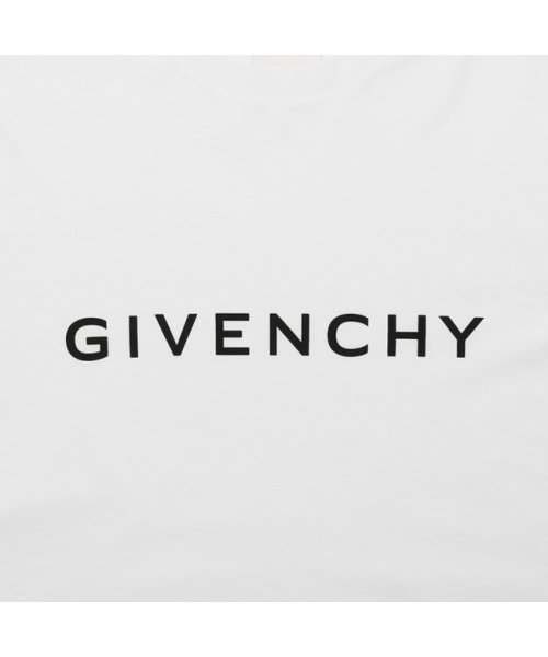 GIVENCHY(ジバンシィ)/ジバンシィ Tシャツ カットソー ブランドロゴ アーキタイプ オーバーサイズTシャツ 4G ロゴ ホワイト メンズ GIVENCHY BM716N3YAC 10/img06