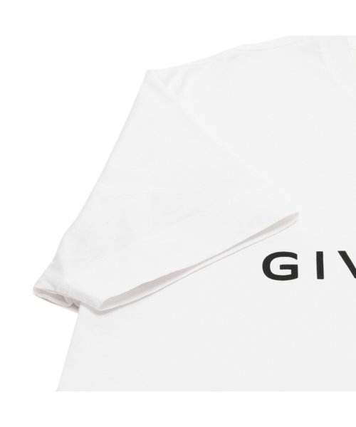 GIVENCHY(ジバンシィ)/ジバンシィ Tシャツ カットソー ブランドロゴ アーキタイプ オーバーサイズTシャツ 4G ロゴ ホワイト メンズ GIVENCHY BM716N3YAC 10/img07