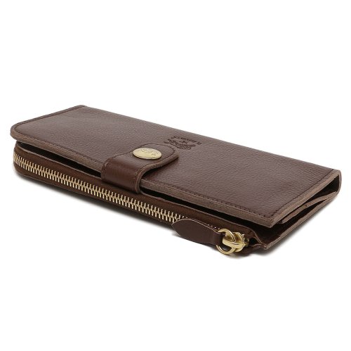 イルビゾンテ 長財布 ブラウン ユニセックス IL BISONTE SCW011 PV0001 BW485B CLASSIC CONTINENTAL WALLE IL BISONTE イルビゾンテ 長財布 ブラウン ユニセックス SCW011 PV0001 BW485B CLASSIC CONTINENTAL cm