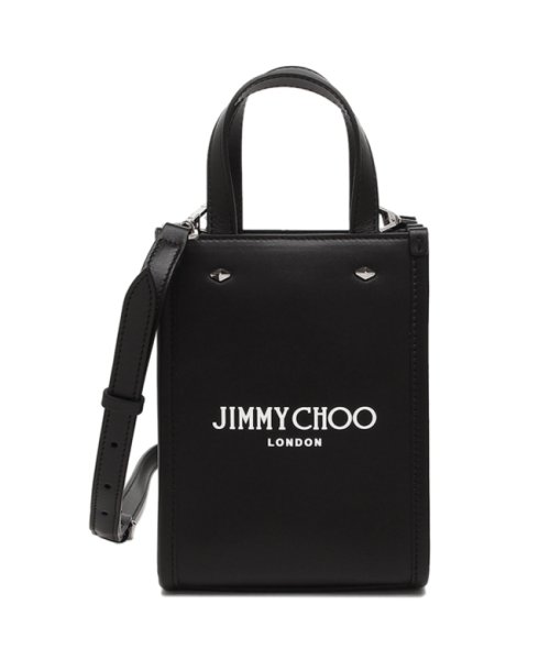 JIMMY CHOO(ジミーチュウ)/ジミーチュウ トートバッグ ショルダーバッグ 2WAY ミニ ブラック ホワイト レディース JIMMY CHOO MININSTOTE ANR/img05