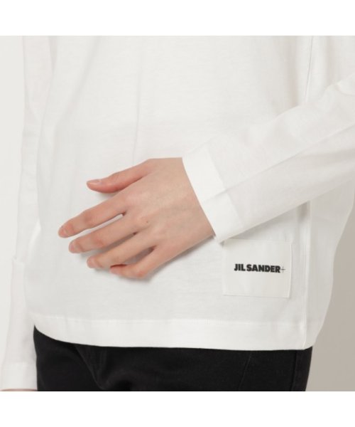 Jil Sander(ジル・サンダー)/ジルサンダー Tシャツ カットソー ジルサンダープラス パックT 3枚セット ホワイト レディース JIL SANDER J40GC0002 J45048 10/img05