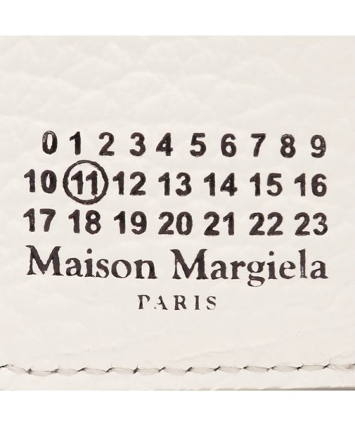 MAISON MARGIELA(メゾンマルジェラ)/メゾンマルジェラ 二つ折り財布 ミニ財布 ホワイト ユニセックス Maison Margiela S56UI0140 P4455 T1003 WALLET CL/img08