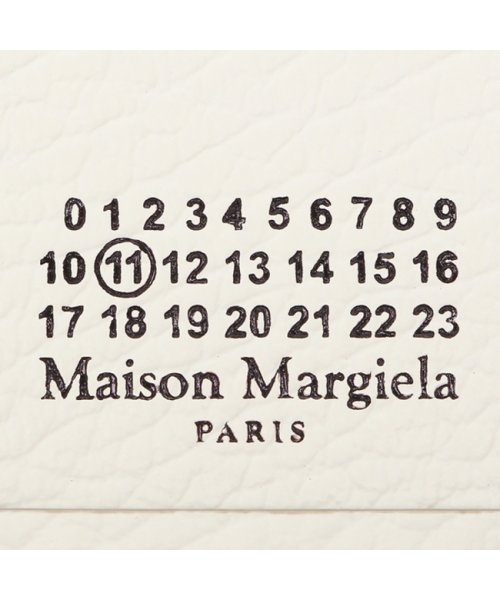 MAISON MARGIELA(メゾンマルジェラ)/メゾンマルジェラ 二つ折り財布 コインケース チェーンウォレット ホワイト レディース Maison Margiela SA3UI0009 P4455 T100/img08